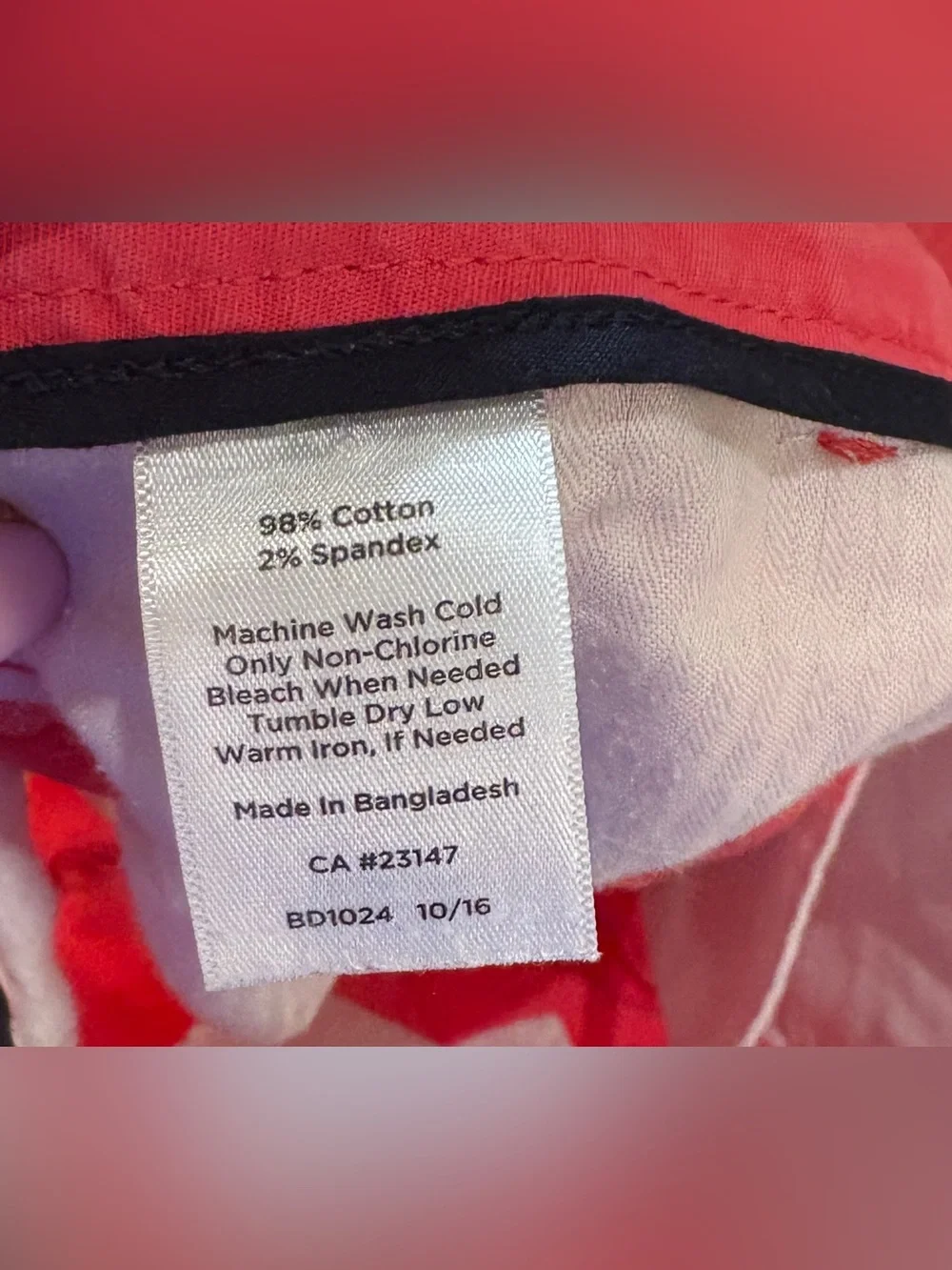 Talbots The Perfect Short Bright Pink Bermuda Shorts 9” Inseam Petite Size 6P